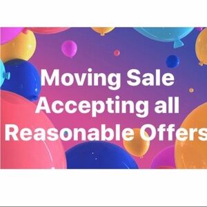 Moving everything has to go make an offer